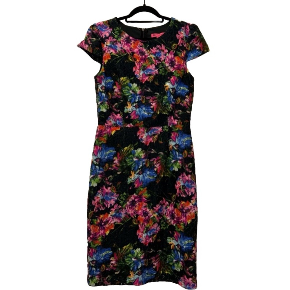 Betsy Johnson Lace Floral Dress